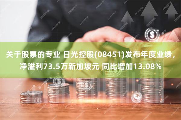 关于股票的专业 日光控股(08451)发布年度业绩，净溢利73.5万新加坡元 同比增加13.08%