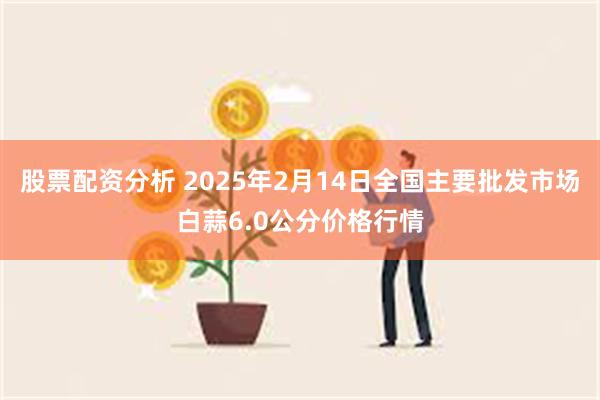 股票配资分析 2025年2月14日全国主要批发市场白蒜6.0公分价格行情